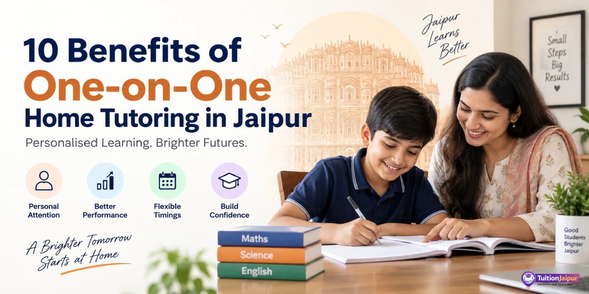 10 Benefits of One-on-One Home Tutoring in Jaipur