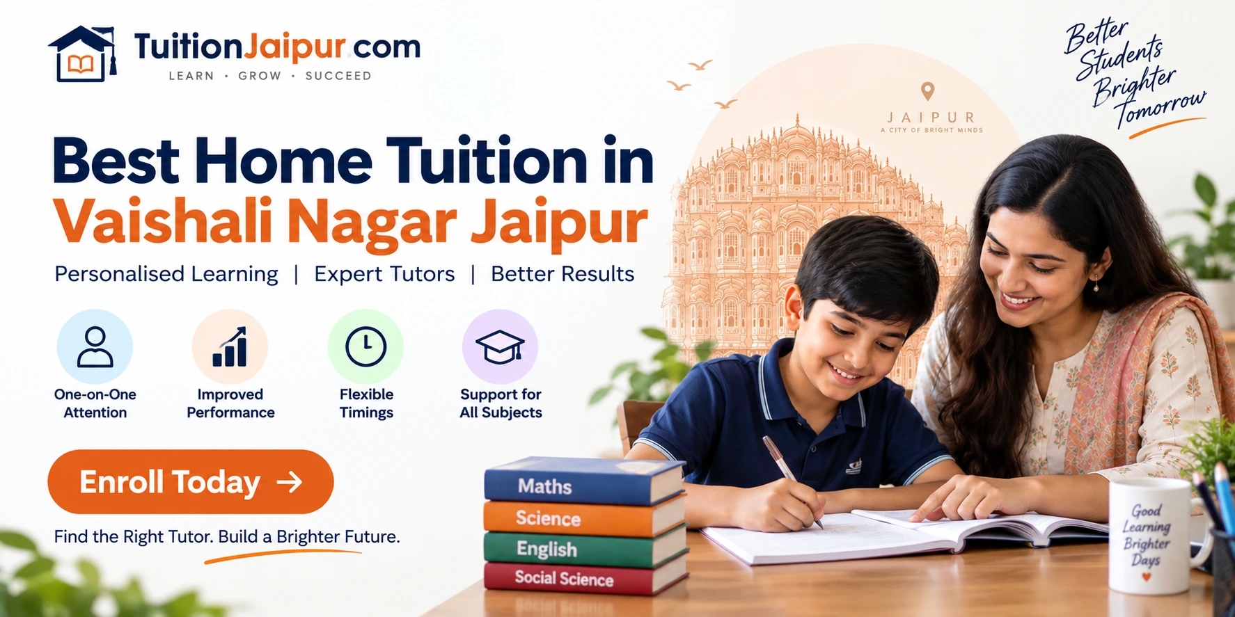 Best Home Tuition in Vaishali Nagar Jaipur | TuitionJaipur.com