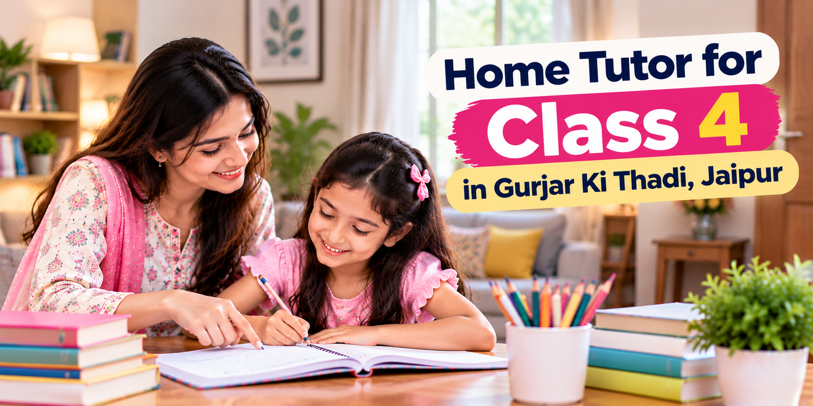 Home Tutor for Class 4th in Gurjar Ki Thadi, Jaipur