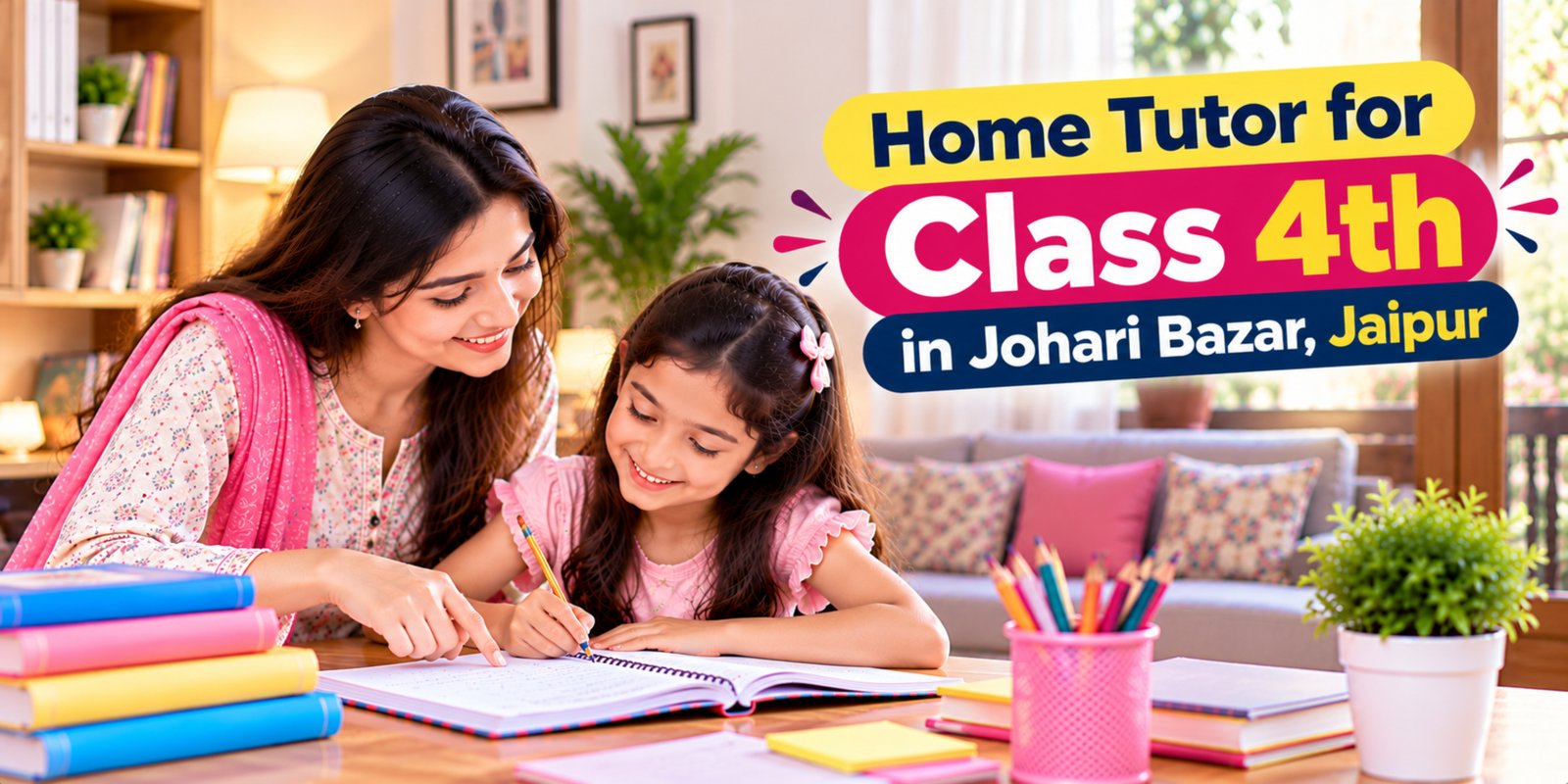 Home Tutor for Class 4th in Johari Bazar, Jaipur